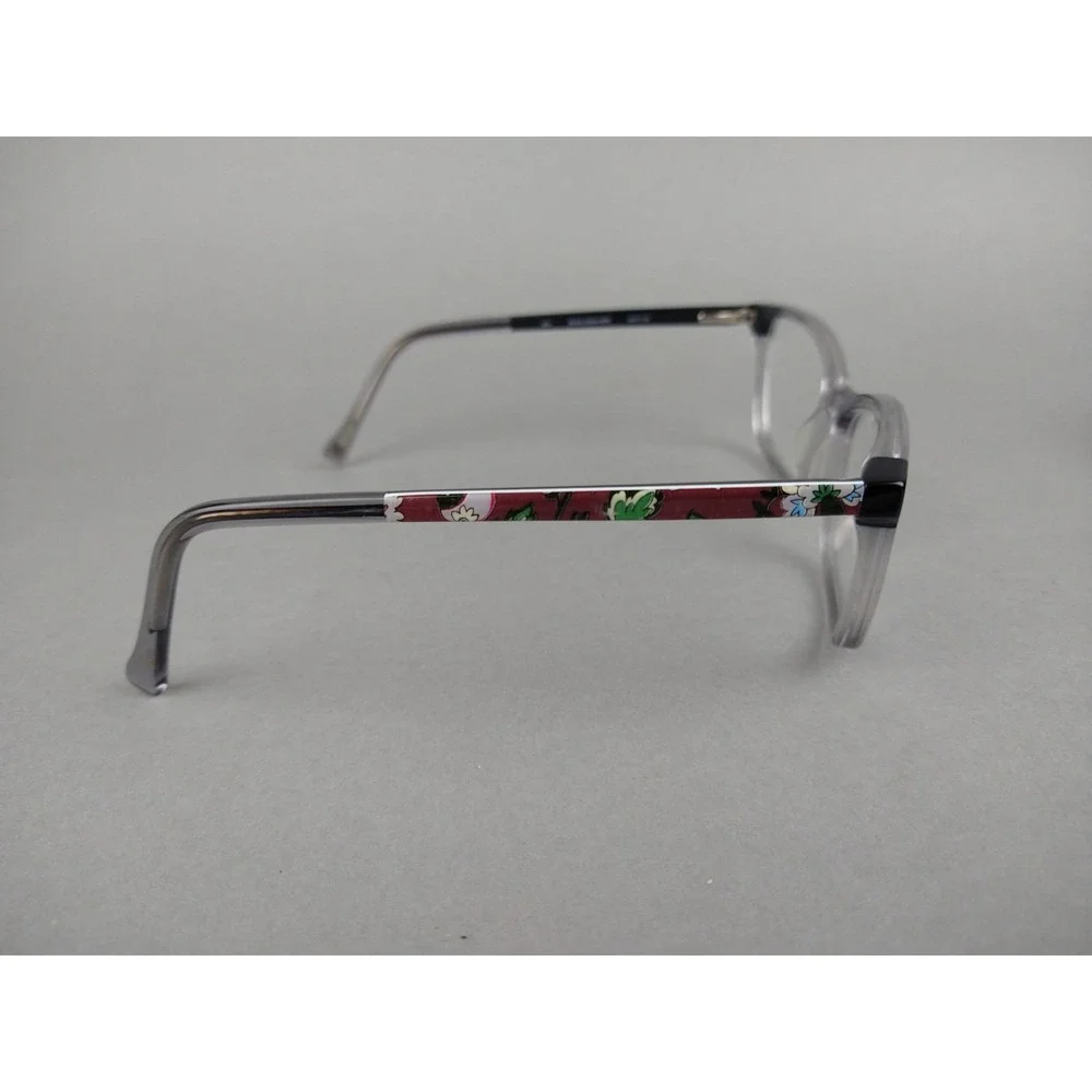 Vera Bradley Nikki Eyeglasses Frame‎ Bordeaux Blooms Flex 52-17-135 Case & Cloth